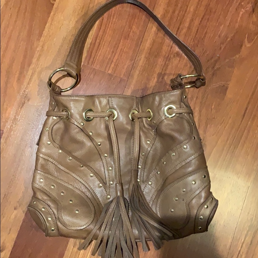 Bulga Brown Leather shoulder bag